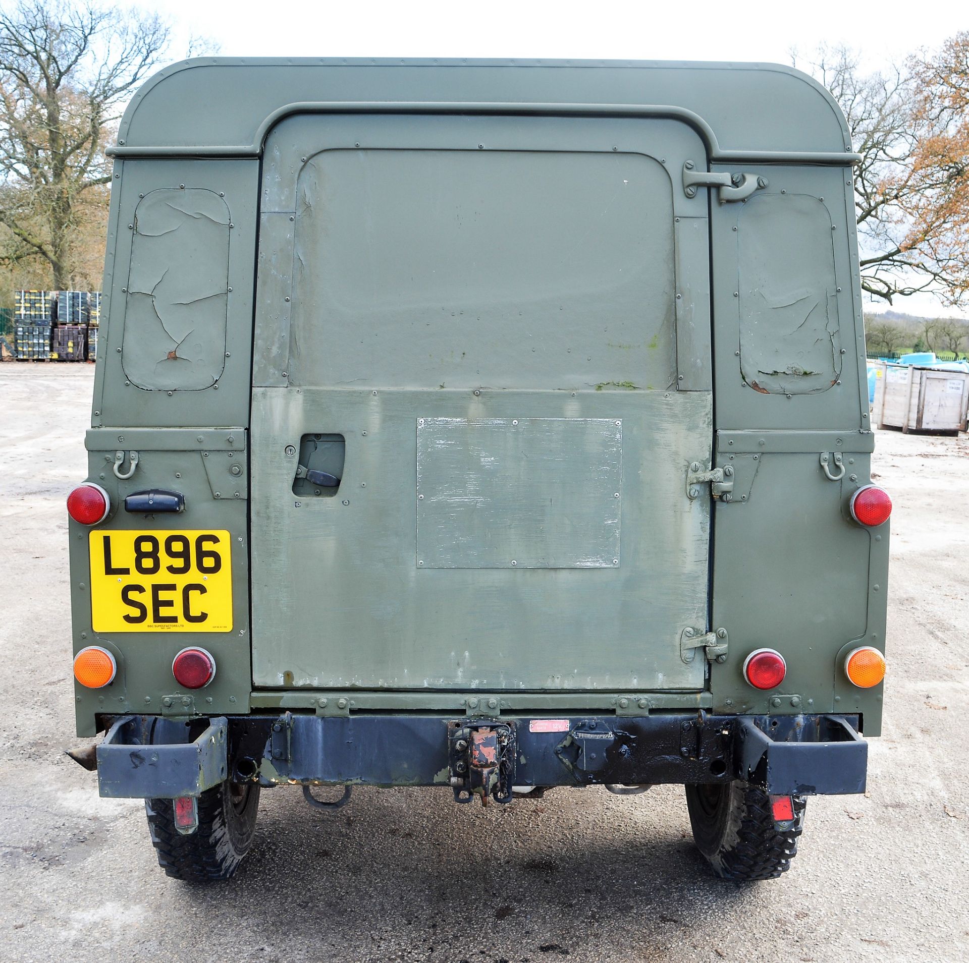 Land Rover Defender 110 hard top (Ex MOD) Registration Number: L896 SEC Year: 1993 MOT Expires: 01/ - Image 6 of 11