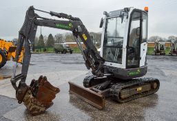 Volvo ECR28 2.8 tonne rubber tracked excavator Year: 2008 S/N: 11412 Recorded Hours: 2817 blade,