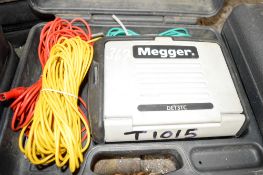 Megger earth tester c/w carry case T1015