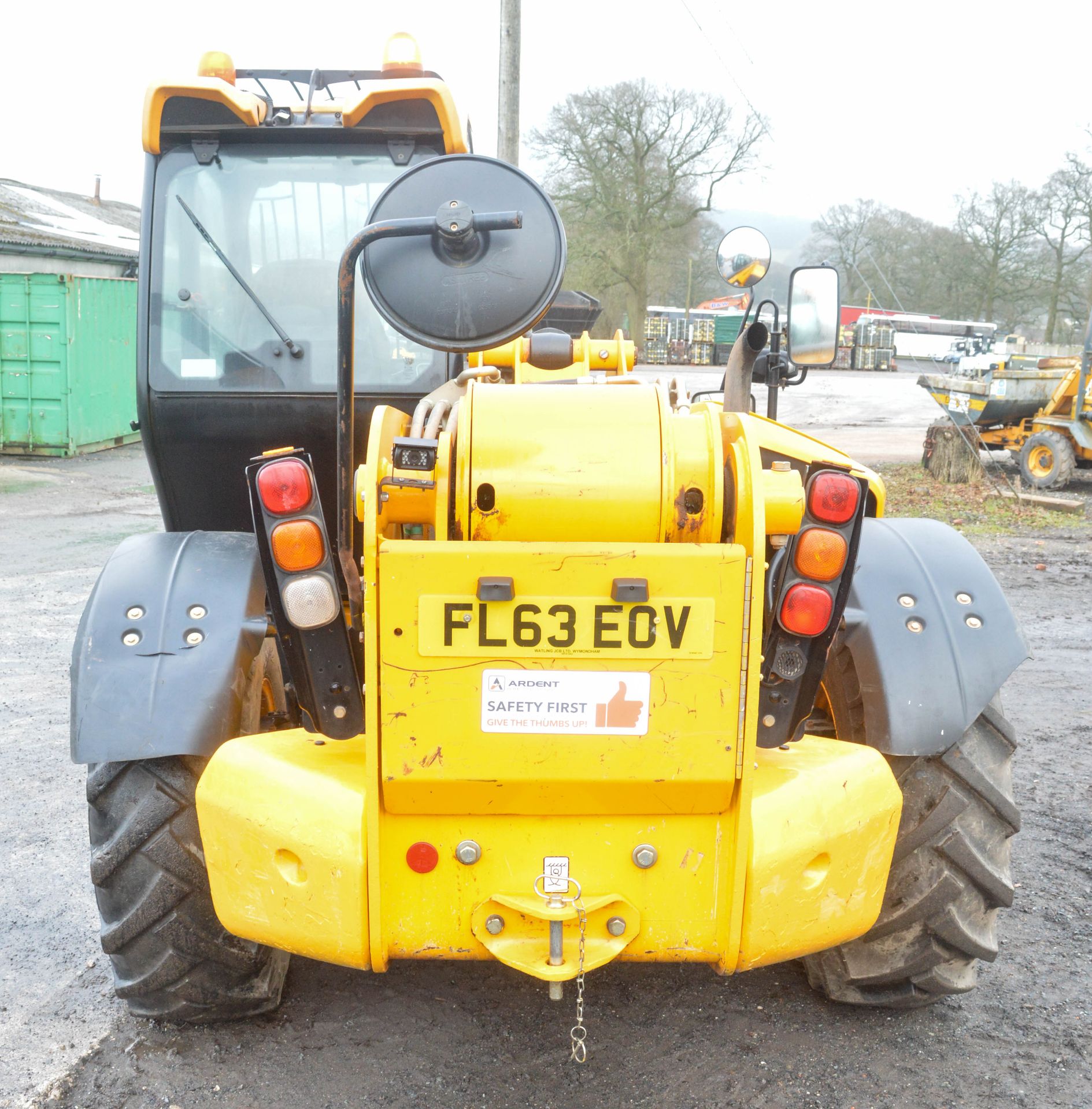 JCB 535-140 Hi-Viz T4i 14 metre telescopic handler Year: 2013 S/N: 2180197 Recorded Hours: 4130 c/ - Image 6 of 12