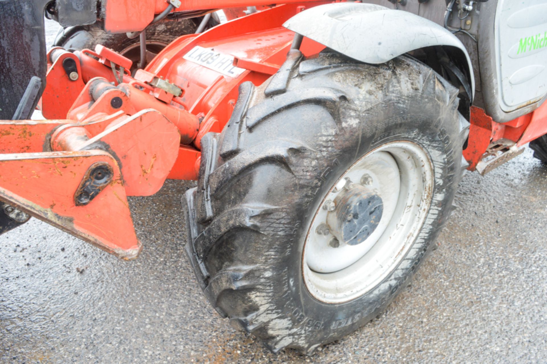 Manitou MT1030 10 metre telescopic handler Year: 2009 S/N: 259027 Recorded Hours: 5343 c/w turbo, - Image 7 of 14