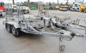 Indespension 8ft x 4ft digadoc twin axle plant trailer 618502