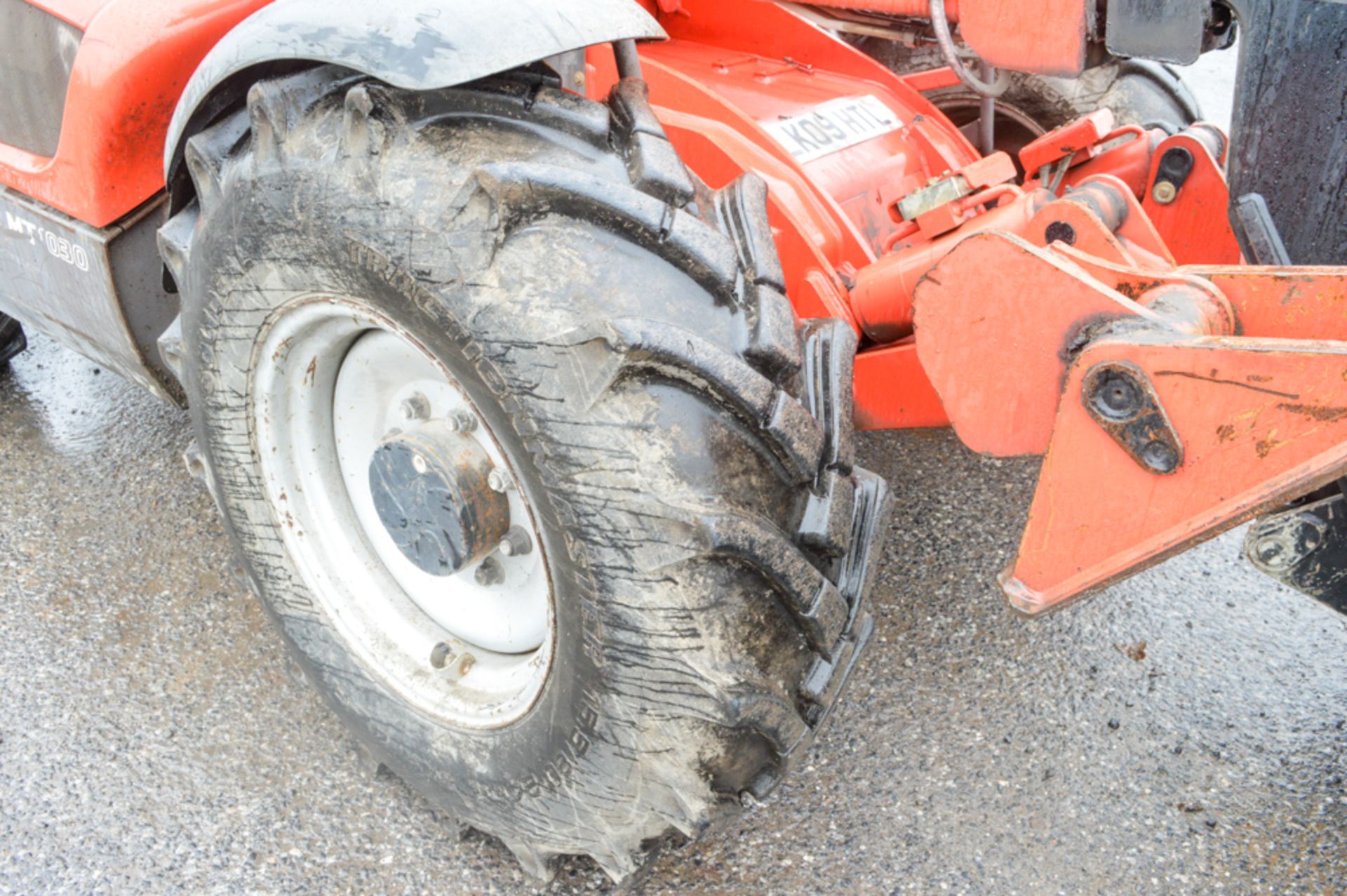 Manitou MT1030 10 metre telescopic handler Year: 2009 S/N: 259027 Recorded Hours: 5343 c/w turbo, - Image 10 of 14