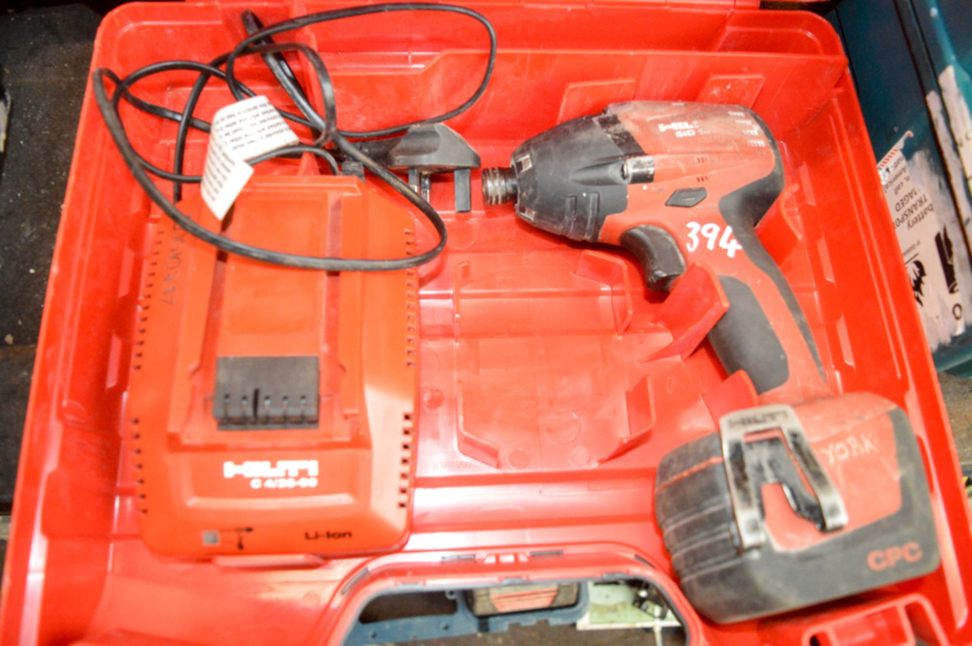 Hilti SID 14-A cordless screwgun c/w battery, charger & carry case E0010297