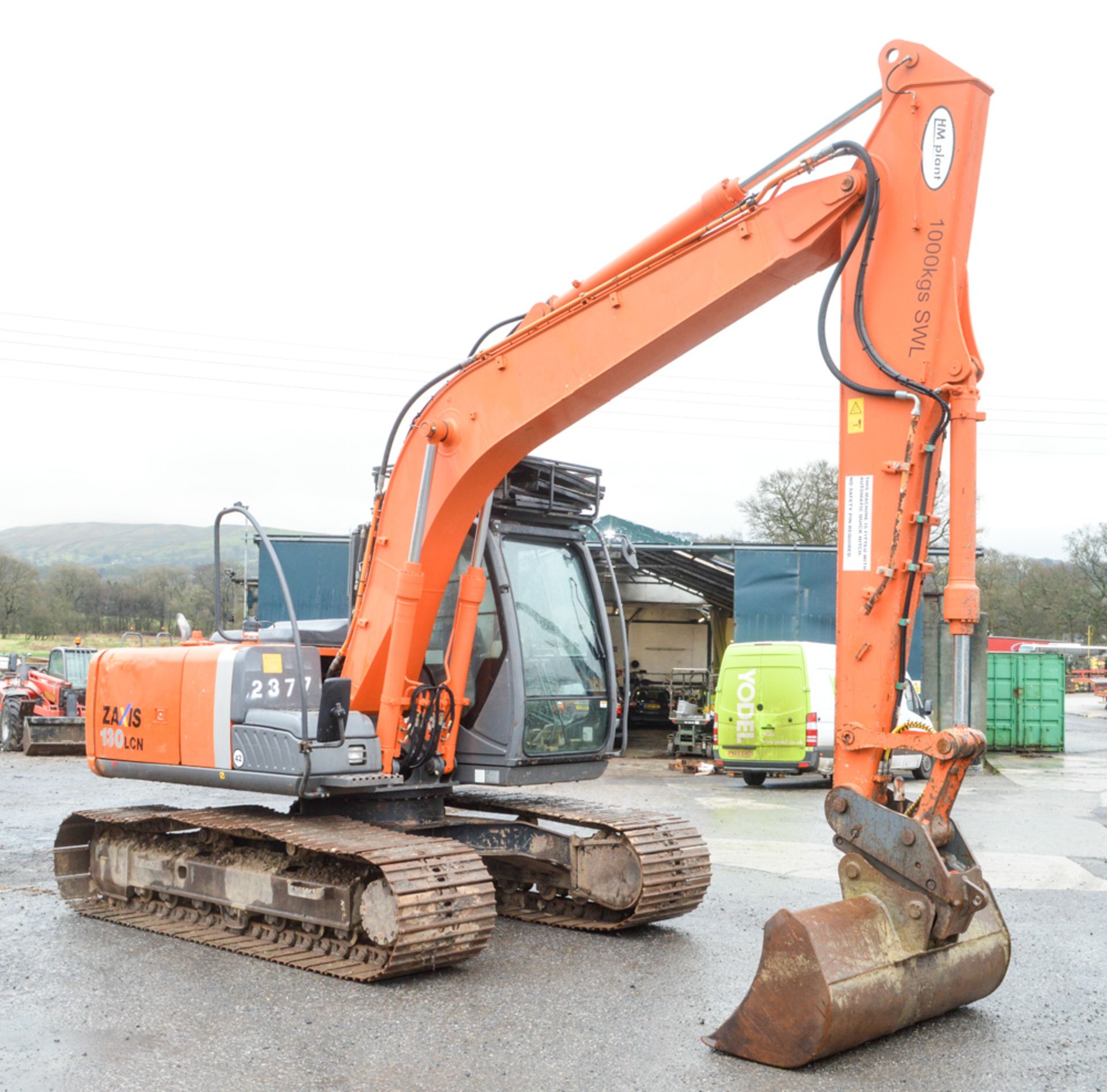 Hitachi 130 LCN Zaxis 13 tonne steel tracked excavator Year: 2010 S/N: 83823 Recorded Hours: 7569 - Image 4 of 11