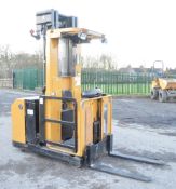 Caterpillar NOH08K battery electric high level order picker fork lift truck S/N: 1000346 Recorded