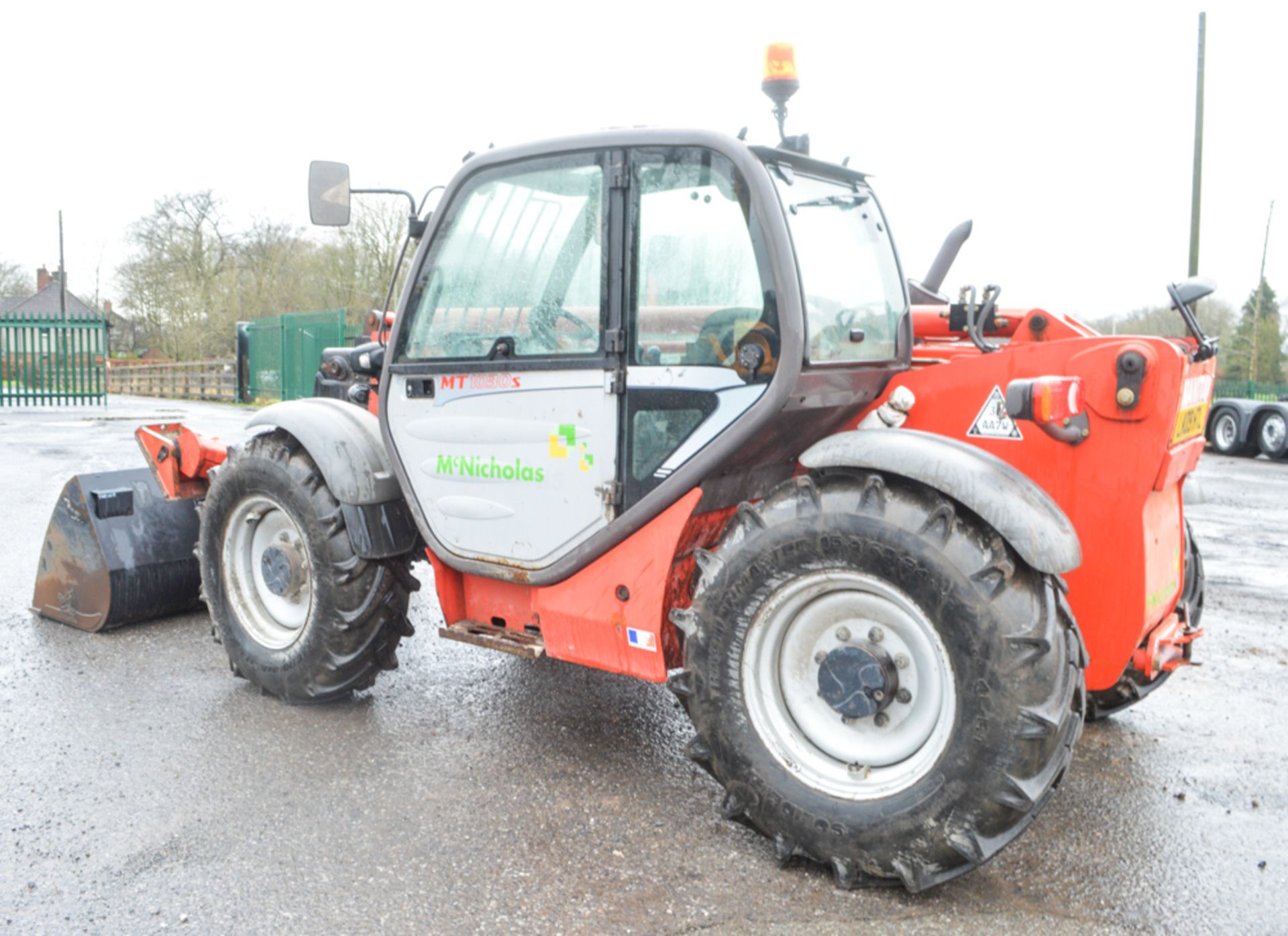 Manitou MT1030 10 metre telescopic handler Year: 2009 S/N: 259027 Recorded Hours: 5343 c/w turbo, - Image 2 of 14