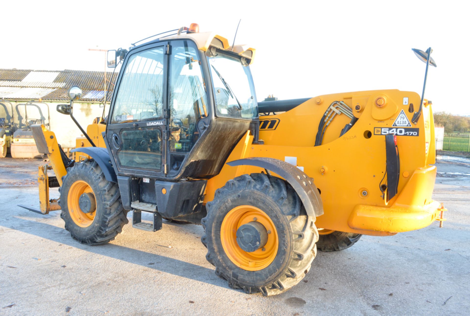 JCB 540-170 Hi-Viz T4i 17 metre telescopic handler Year: 2013 S/N: 21880083 Recorded Hours: 4655 c/w - Image 2 of 14