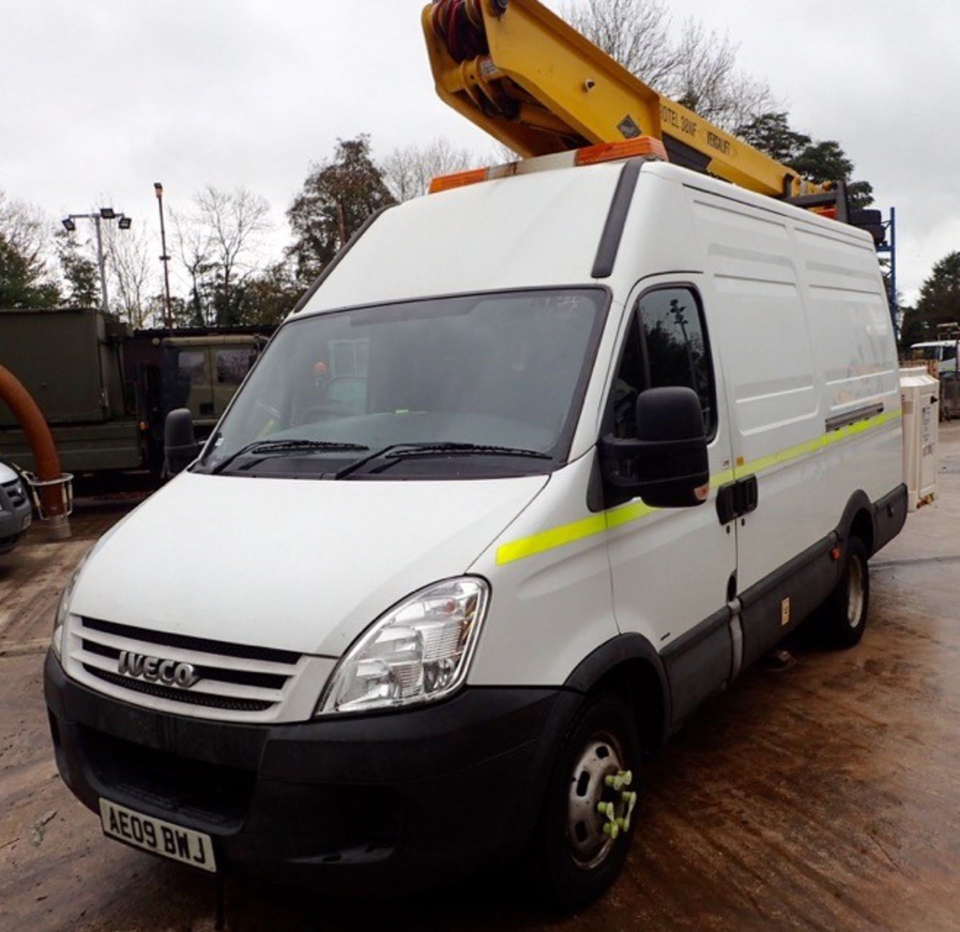 Iveco Daily 50C15 MEWP access platform panel van Registration Number: AE09 BWJ Date of Registration: - Image 2 of 11