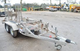 Indespension 8ft x 4ft digadoc twin axle plant trailer