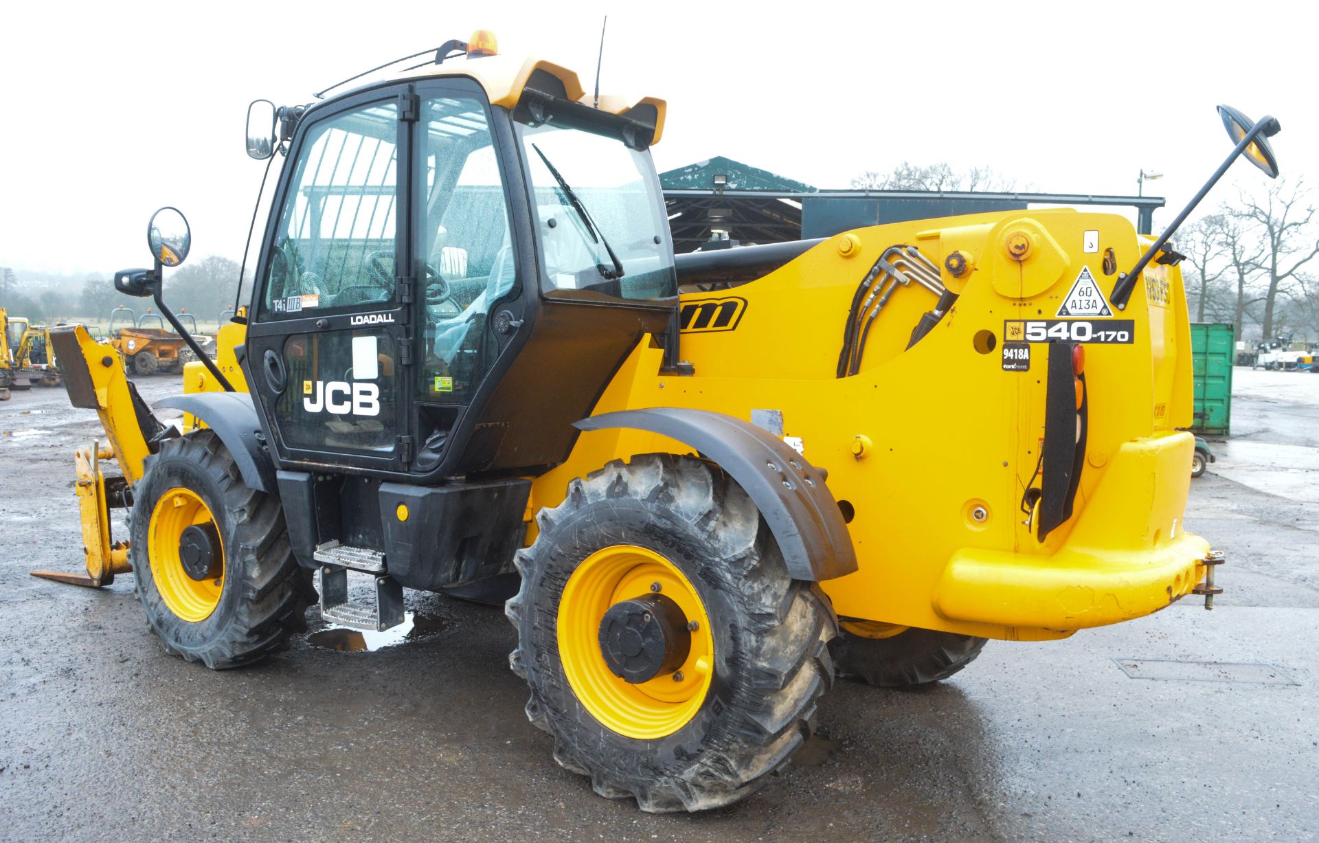 JCB 540-170 Hi-Viz T4i 17 metre telescopic handler Year: 2013 S/N: 2180829 Recorded Hours: 4085 c/ - Image 2 of 12