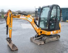 JCB 801.8 CTS 1.5 tonne rubber tracked mini excavator Year: 2013 S/N: 2073944 Recorded Hours: 1288