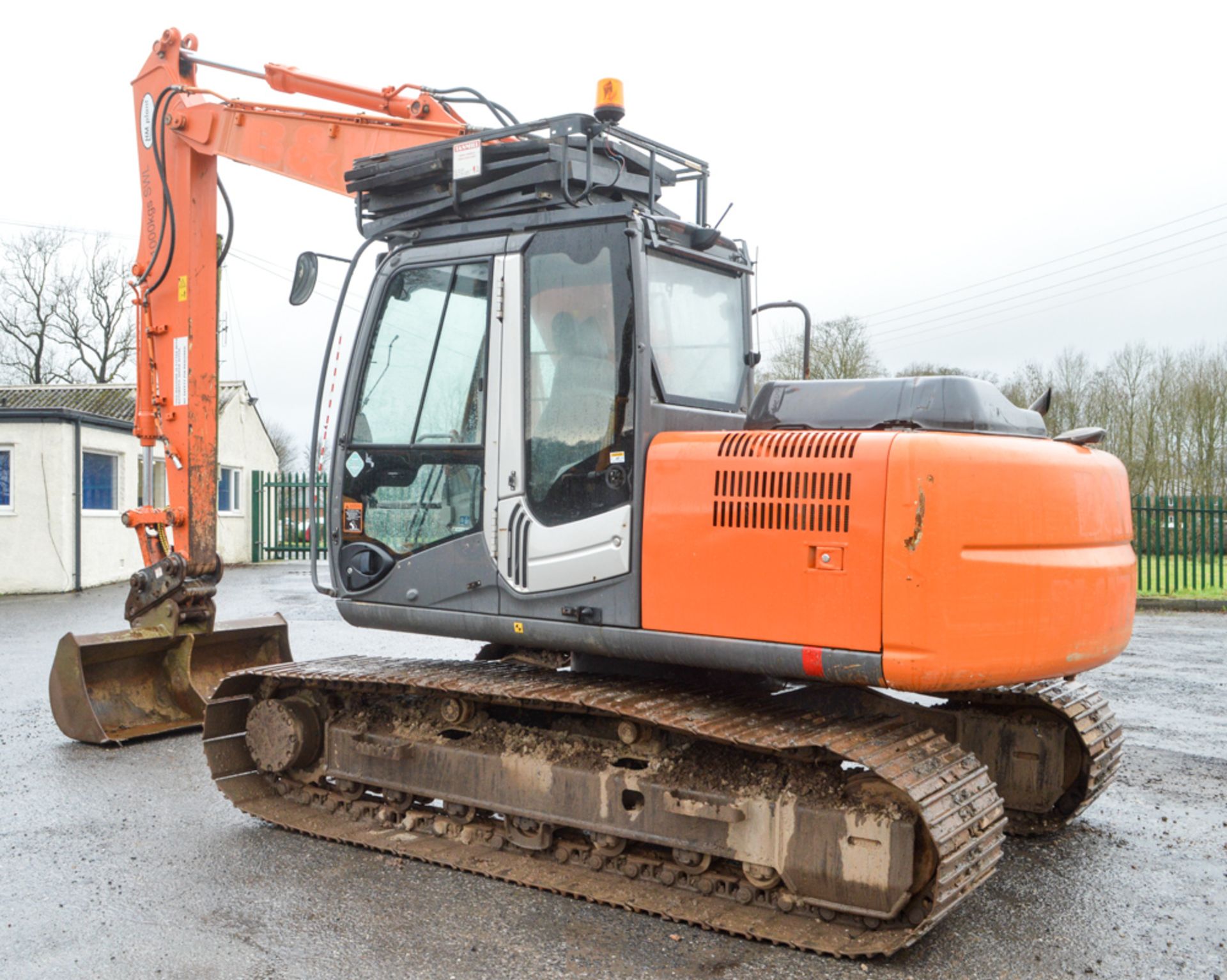 Hitachi 130 LCN Zaxis 13 tonne steel tracked excavator Year: 2010 S/N: 83823 Recorded Hours: 7569 - Image 2 of 11