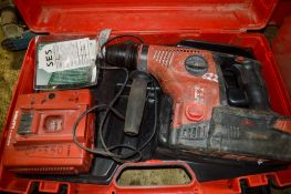 Hilti TE7 cordless hammer drill c/w charger, battery & carry case 04839