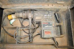 Bosch 110v SDS hammer drill c/w carry case D468