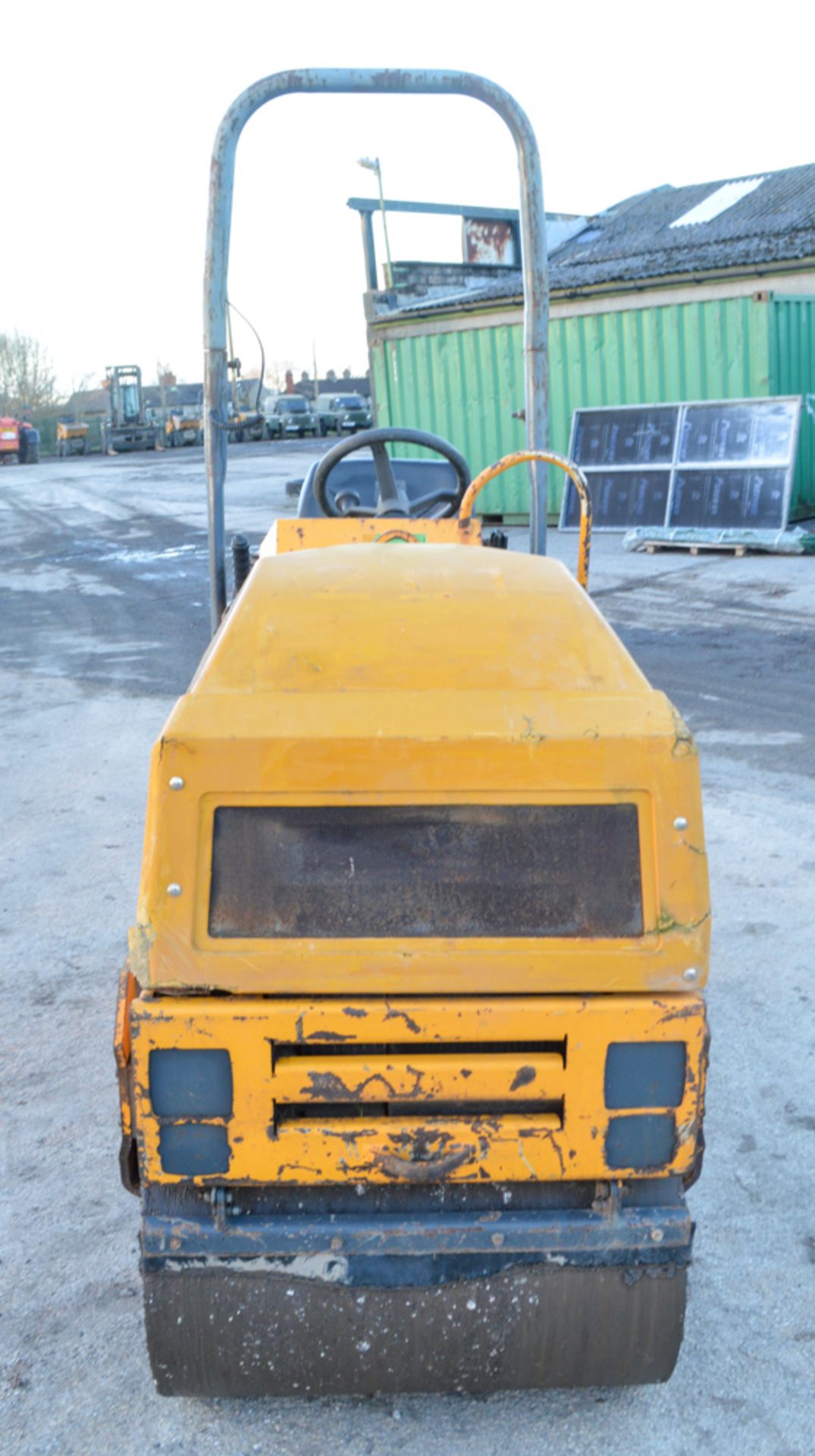 Benford Terex TV800-1 double drum ride on roller Year: 2004 S/N: E403HU058 Recorded Hours: Not - Image 5 of 8