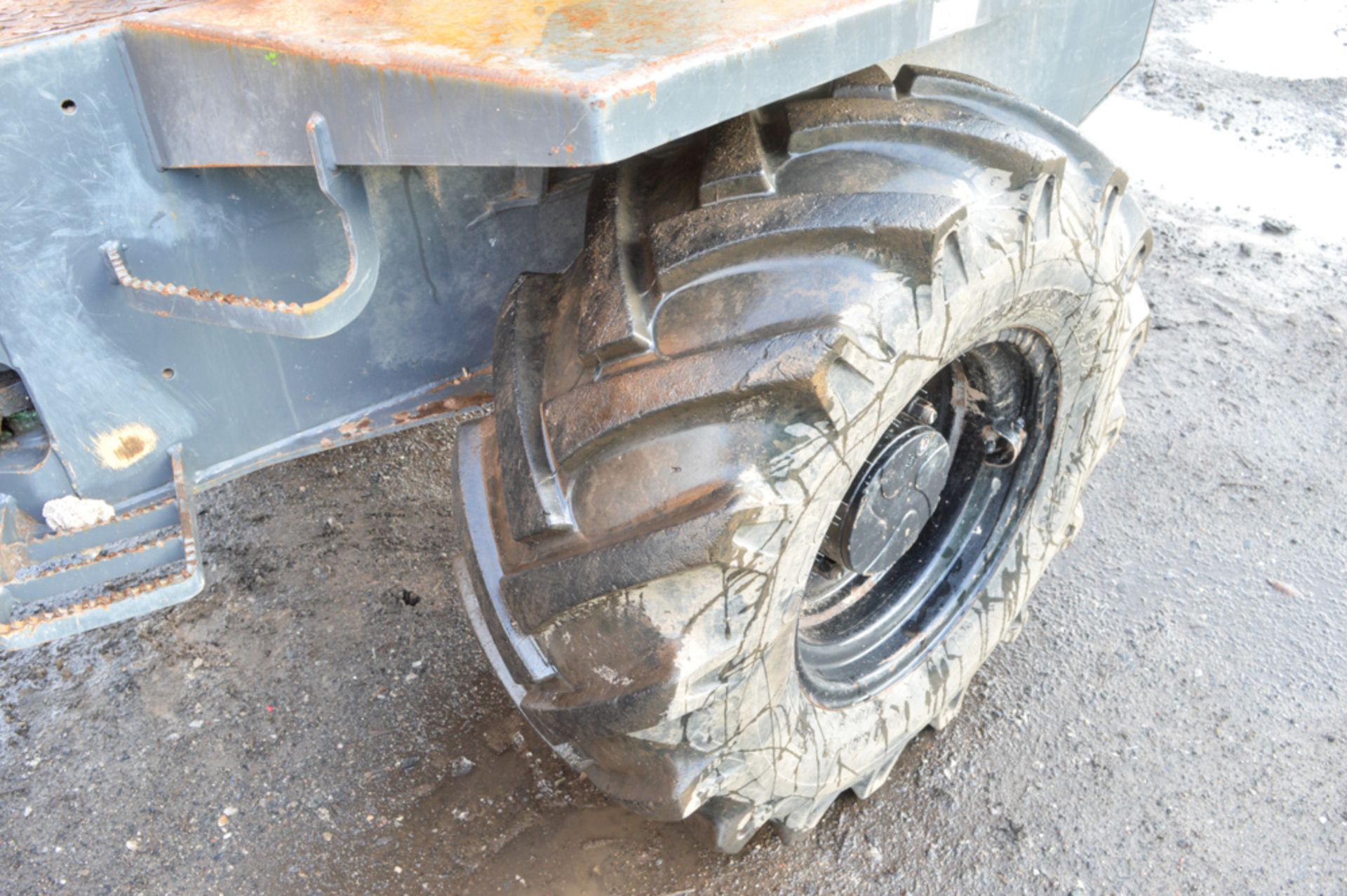 Benford Terex 6 tonne swivel skip dumper Year: 2012 S/N: EC7MT3493 Recorded Hours: 2001 PO12 PYT - Image 7 of 12