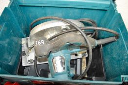 Makita 110v circular saw c/w carry case C585