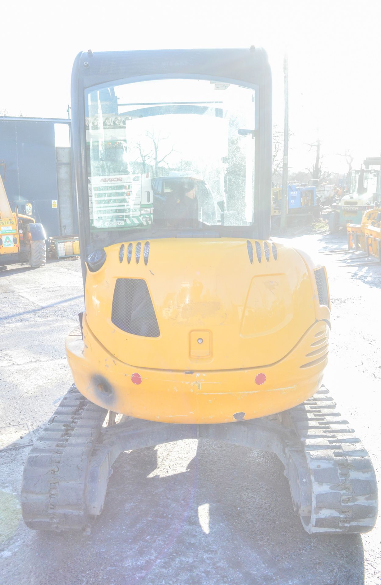 JCB 8030 ZTS 3 tonne rubber tracked mini excavator Year: 2013 S/N: 21808 Recorded Hours: 2034 blade, - Image 6 of 12