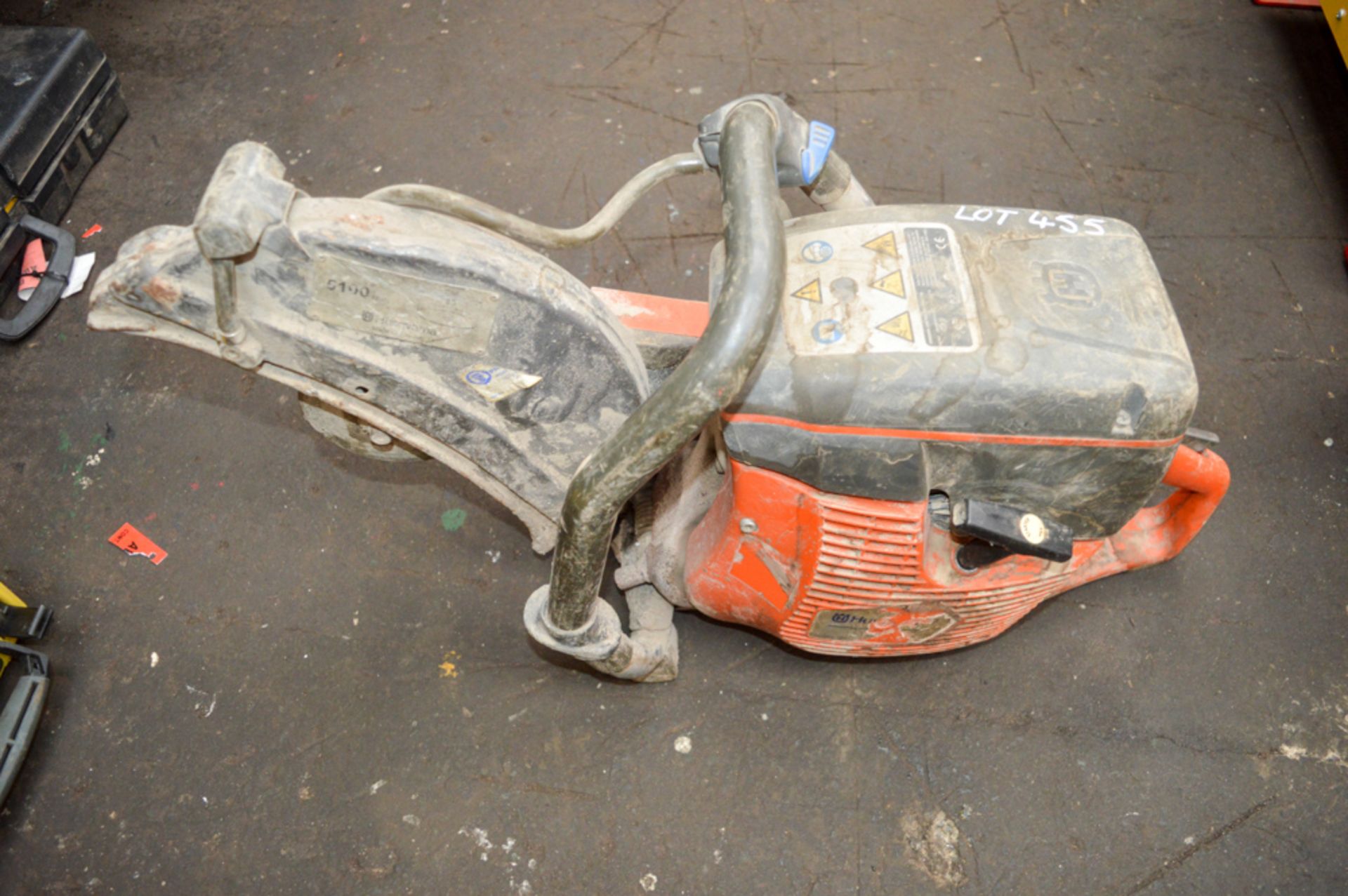 Husqvarna petrol driven cut off saw