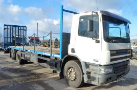 DAF 75 310 26 tonne 28ft bed beaver tail lorry Registration number: PE55 ZTP  Date of registration: