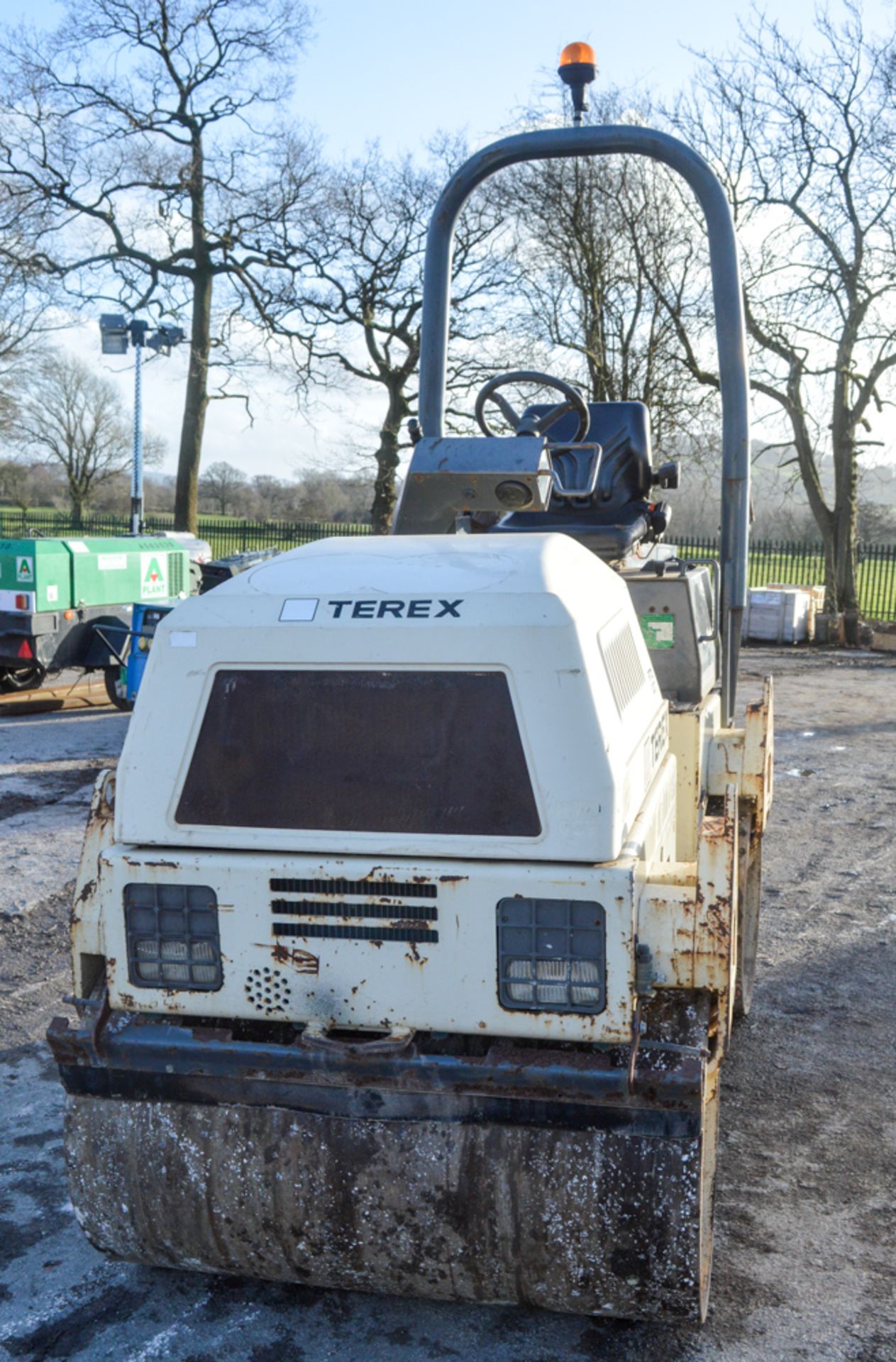 Benford Terex TV1200-1 double drum ride on roller Year: 2006 S/N: E610CD158 Recorded Hours: 1457 - Image 5 of 8