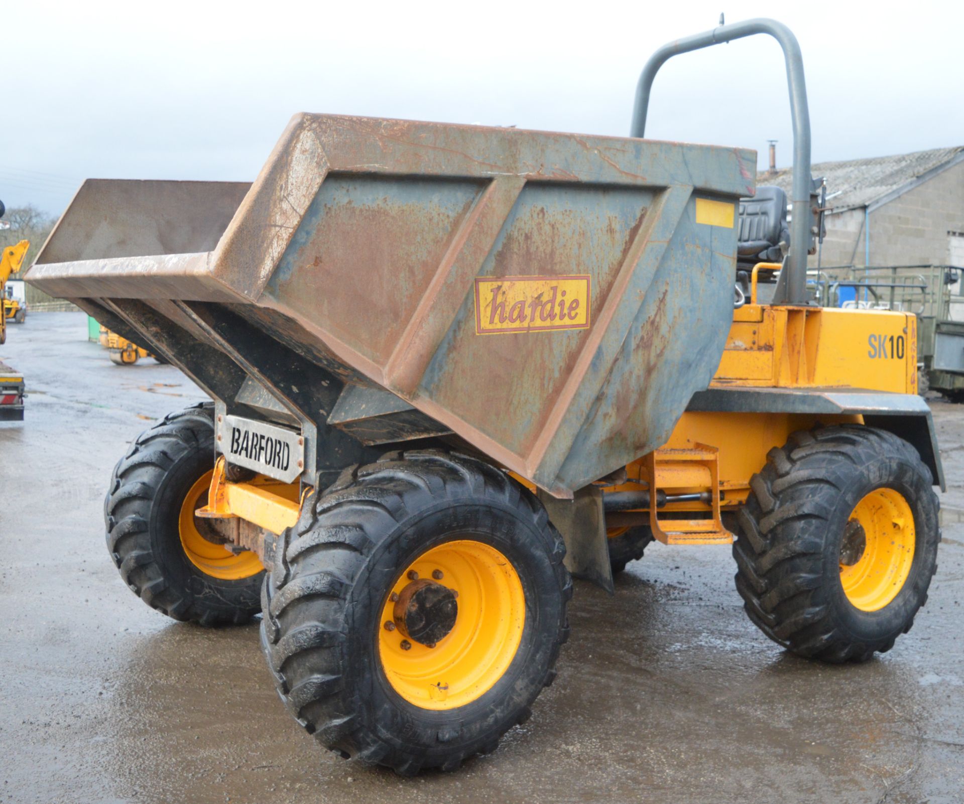 Barford SK10 10 tonne straight skip dumper  Year: 2008 S/N: D0339 Recorded hours: 2055