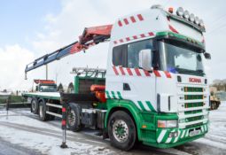 Scania 124 420 Classic Topline 32 tonne crane lorry Registration Number: RX53 UKV Date of