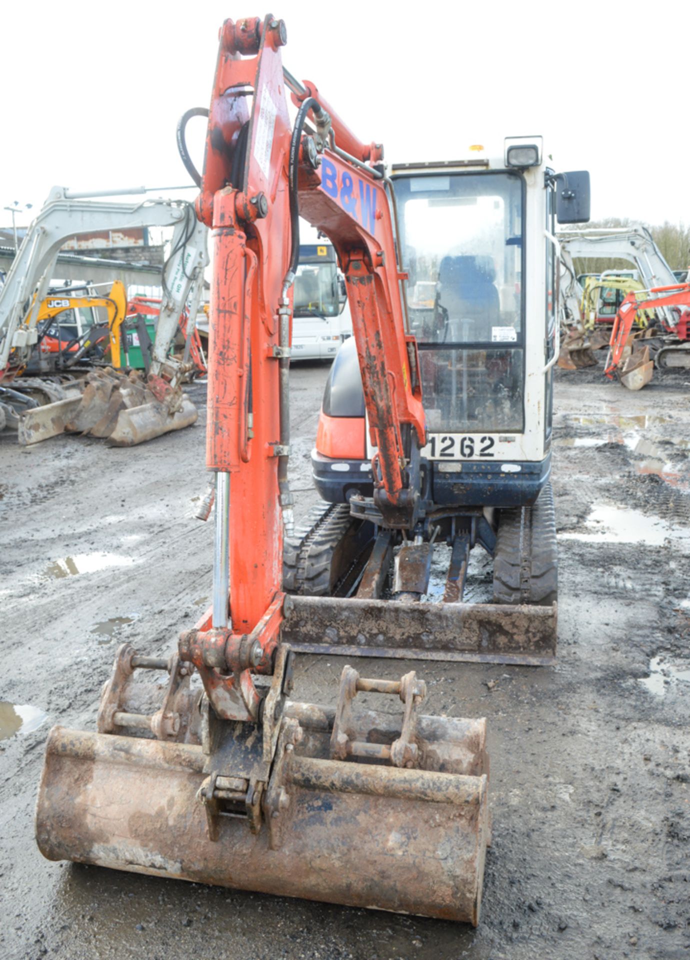 Kubota KX61-3 2.5 tonne rubber tracked mini excavator Year: 2010 S/N: 78227 Recorded Hours: 4460 - Image 5 of 11