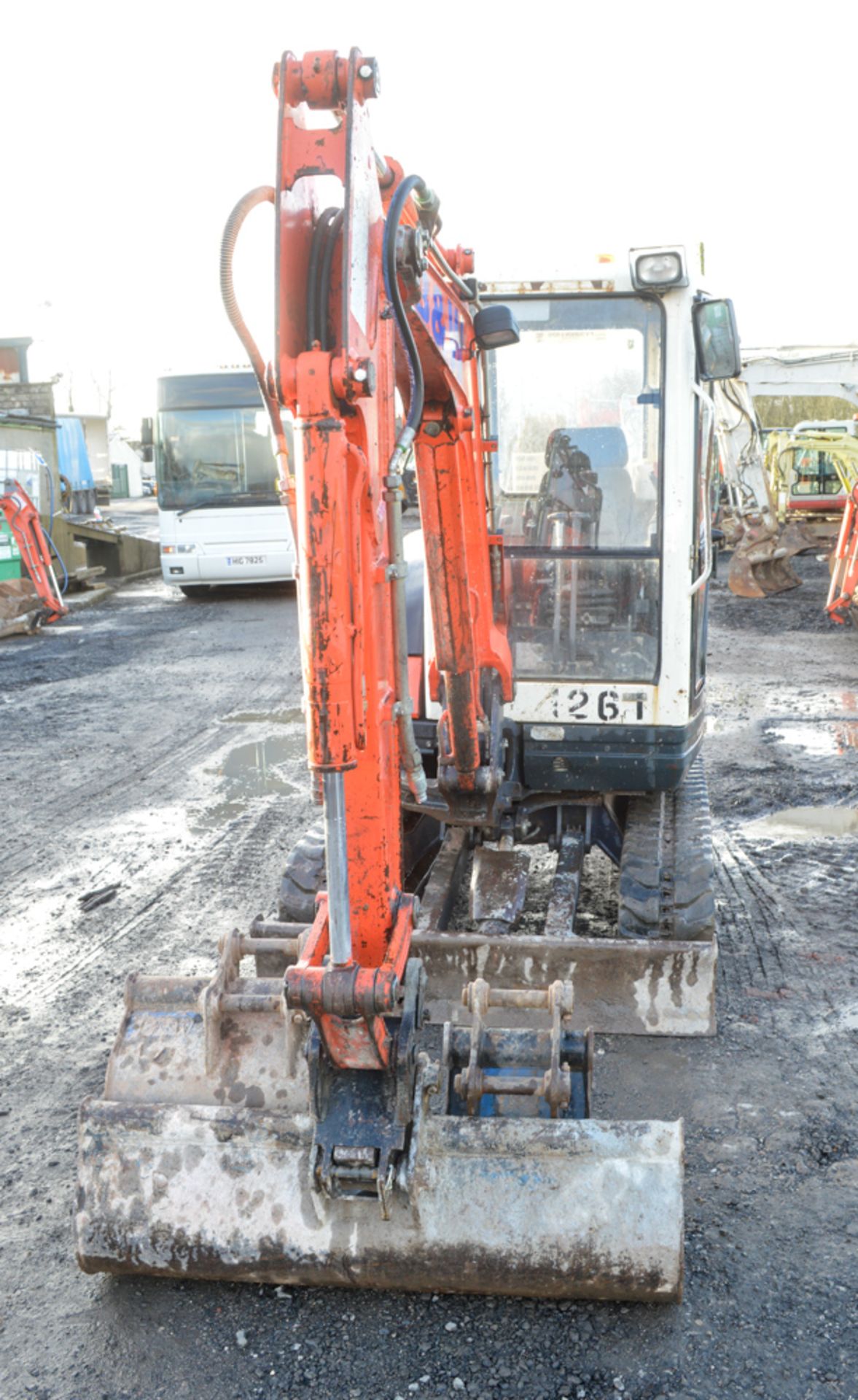 Kubota KX61-3 2.5 tonne rubber tracked mini excavator Year: 2010 S/N: 78234 Recorded Hours: 4696 - Image 5 of 11