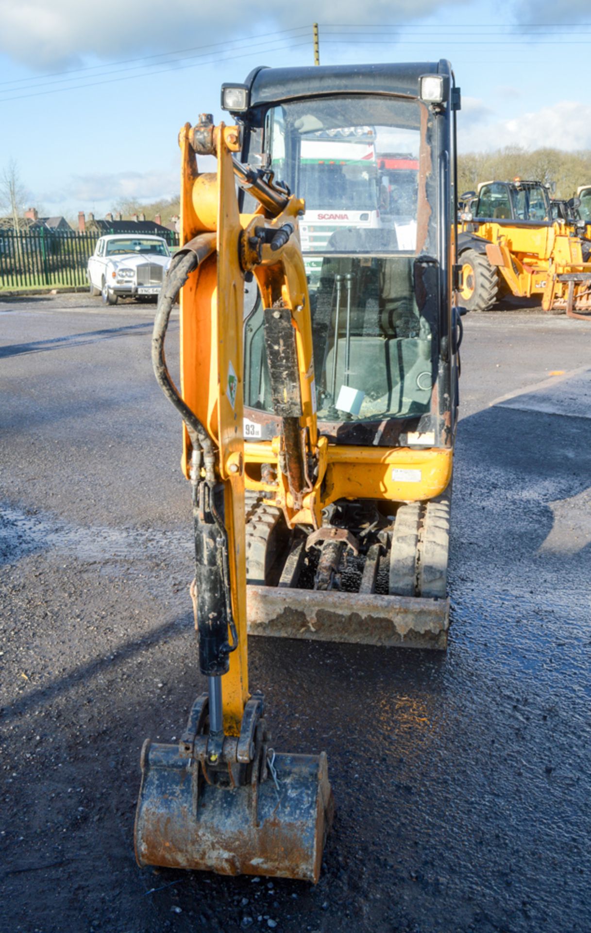 JCB 801.6 1.5 tonne rubber tracked mini excavator Year: 2012 S/N: 1795061 Recorded Hours: 1336 - Image 5 of 11