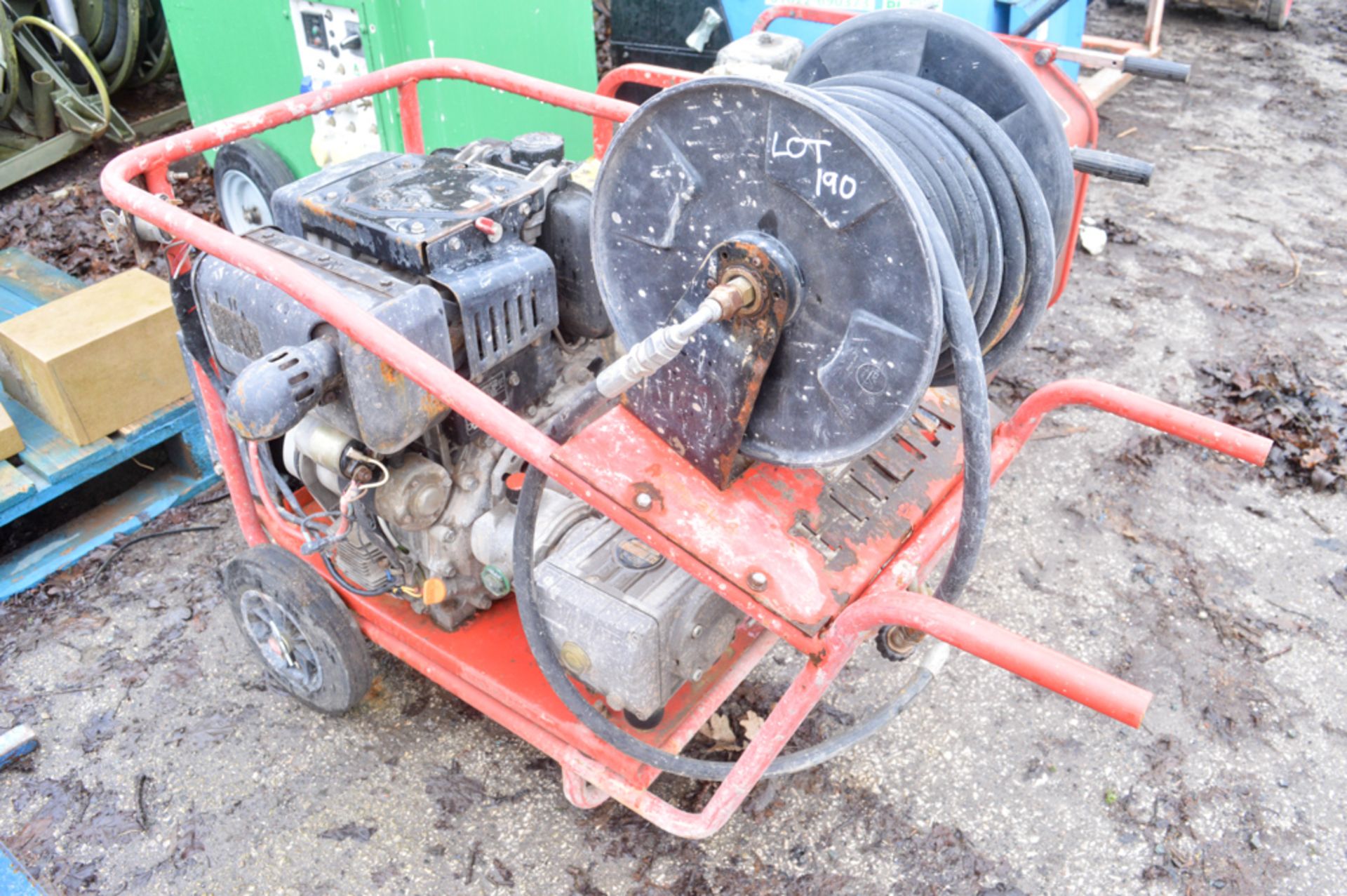 Hilta diesel driven pressure washer A594348