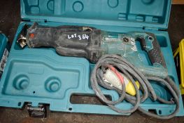 Makita 110v reciprocating saw c/w carry case A646136