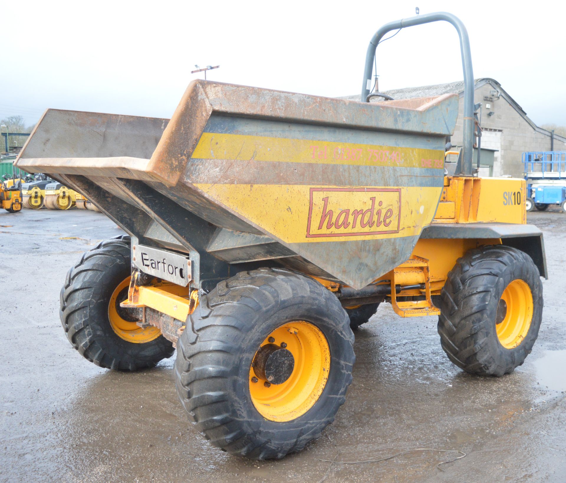 Barford SK10 10 tonne straight skip dumper  Year: 2007 S/N: VA0143 Recorded hours: 2865 - Image 3 of 12