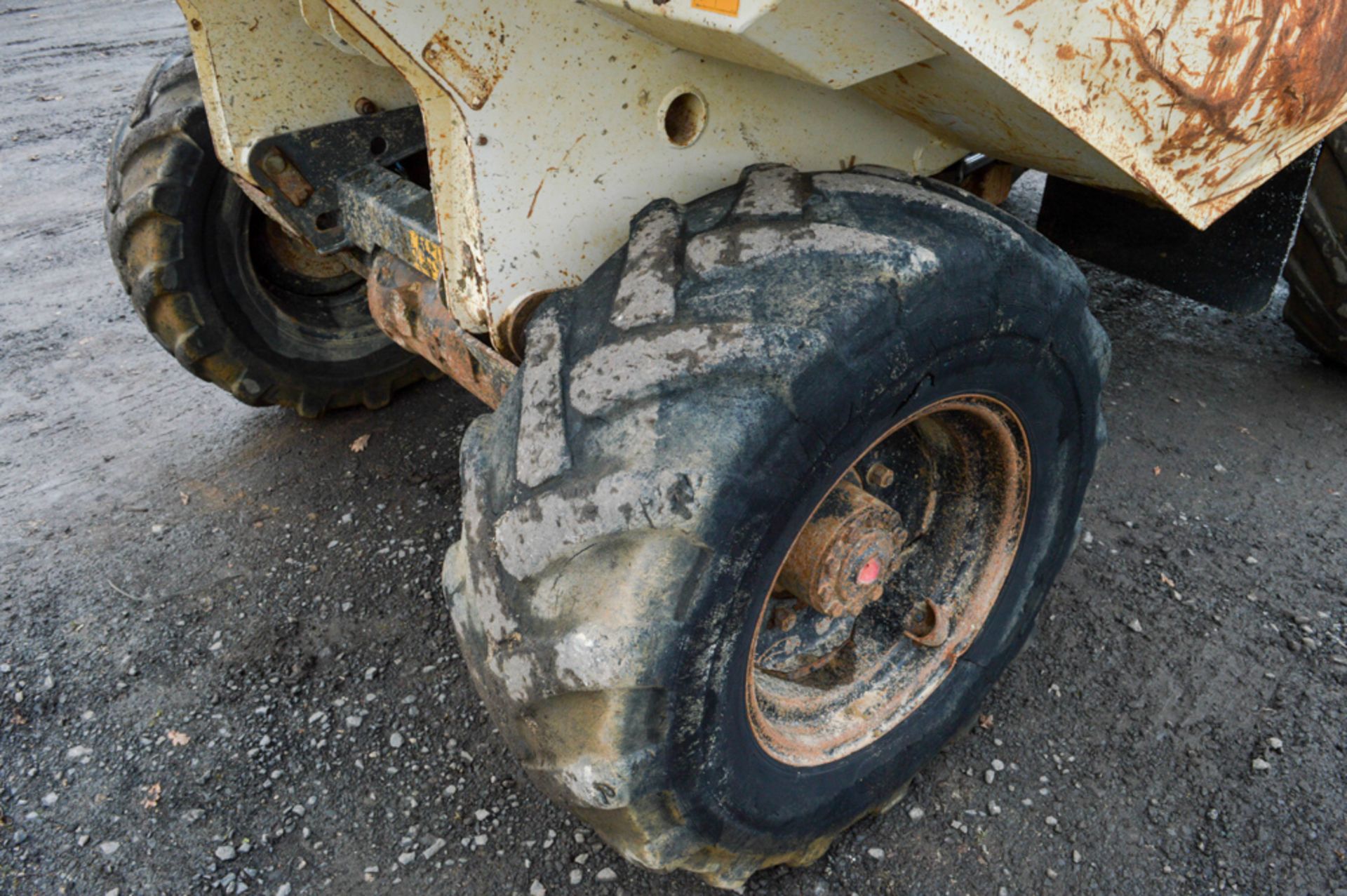 Benford Terex 6 tonne straight skip dumper Year: 2006 S/N: E602FJ029 Recorded Hours: Not - Image 8 of 12