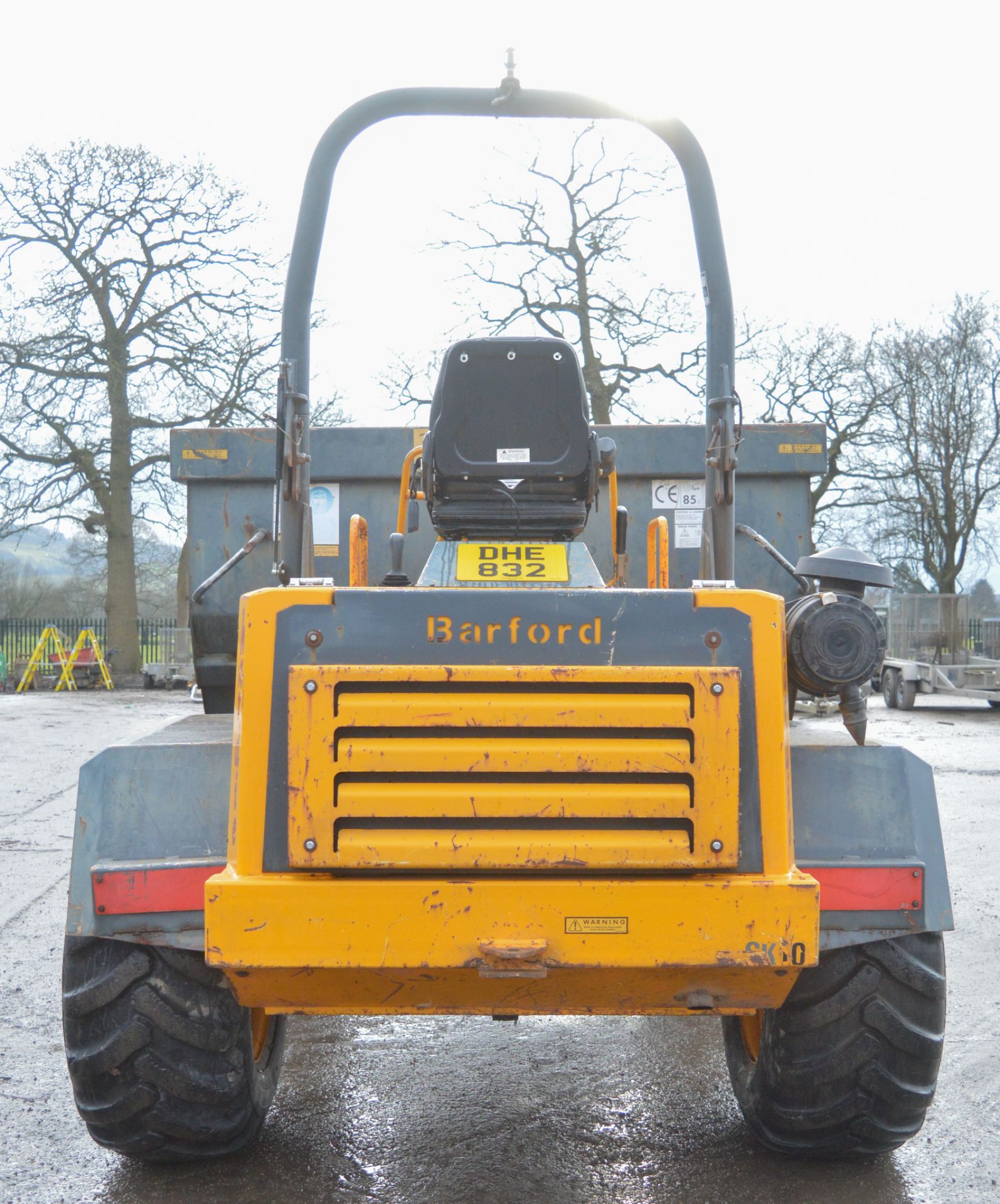 Barford SK10 10 tonne straight skip dumper  Year: 2008 S/N: D0339 Recorded hours: 2055 - Image 3 of 12