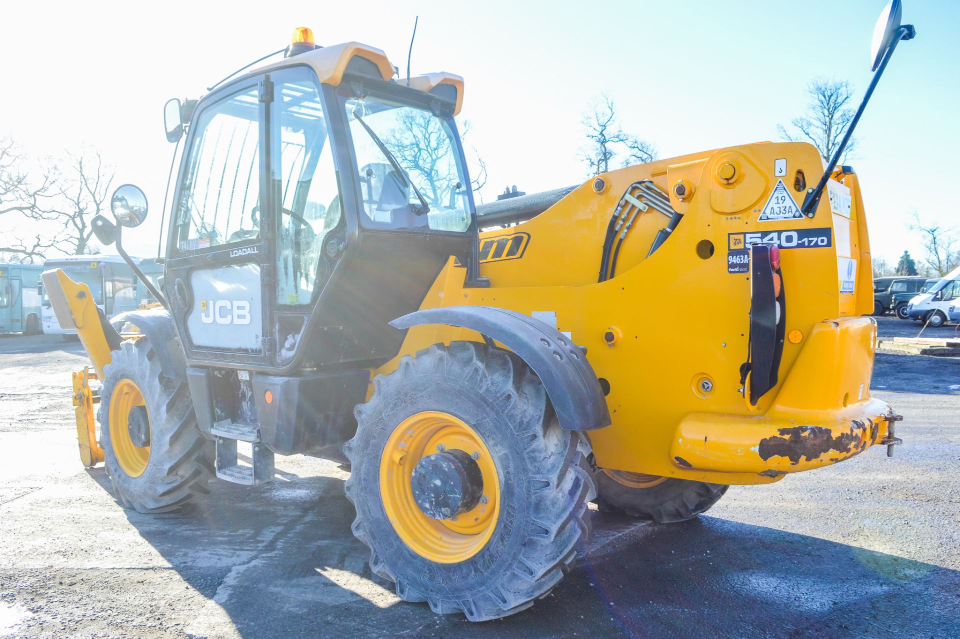 JCB 540-170 T4i 17 metre telescopic handler Year: 2014 S/N: 2336914 Recorded Hours: 3077 c/w - Image 4 of 13