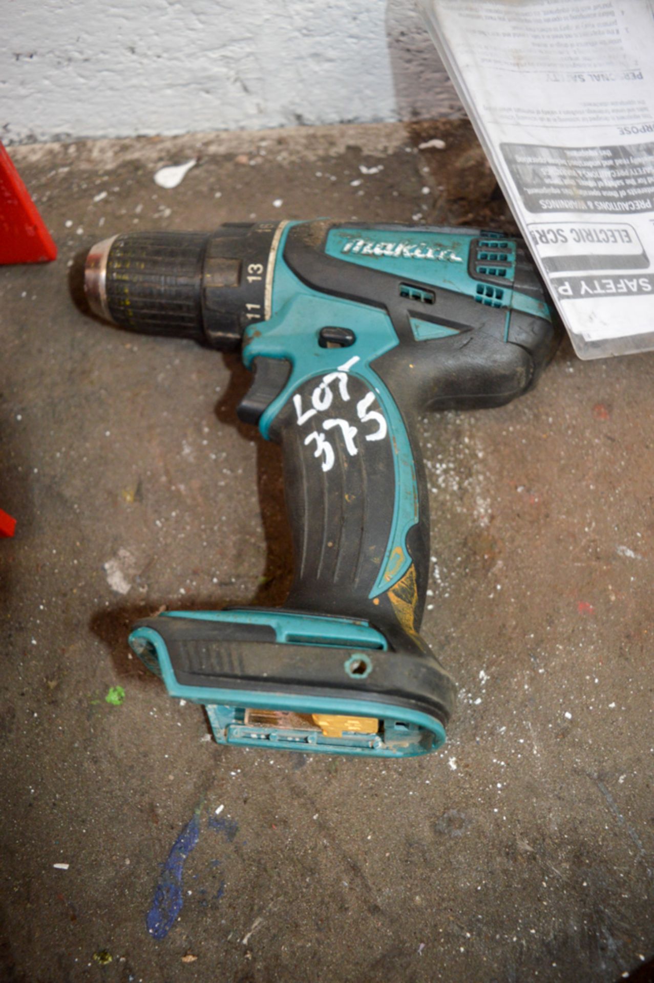 Makita 18v cordless power drill A666538 **No battery or charger**