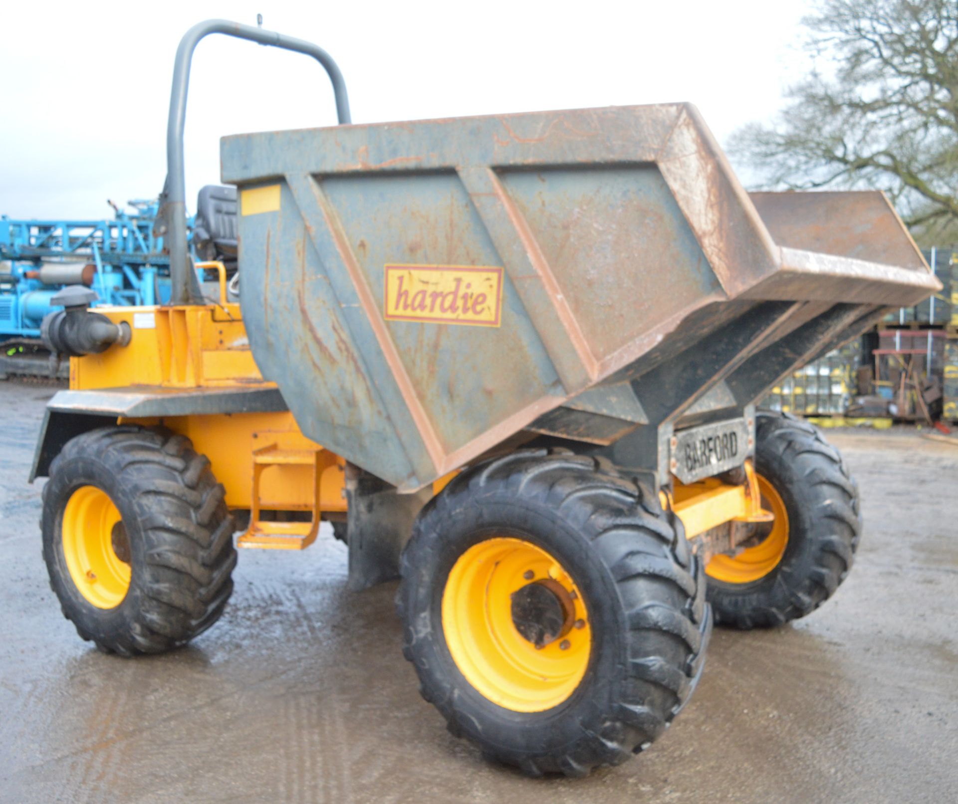 Barford SK10 10 tonne straight skip dumper  Year: 2008 S/N: D0339 Recorded hours: 2055 - Image 6 of 12