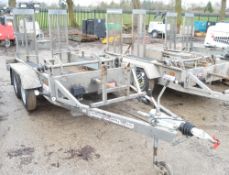 Indespension 8ft x 4ft digadoc twin axle plant trailer 618472