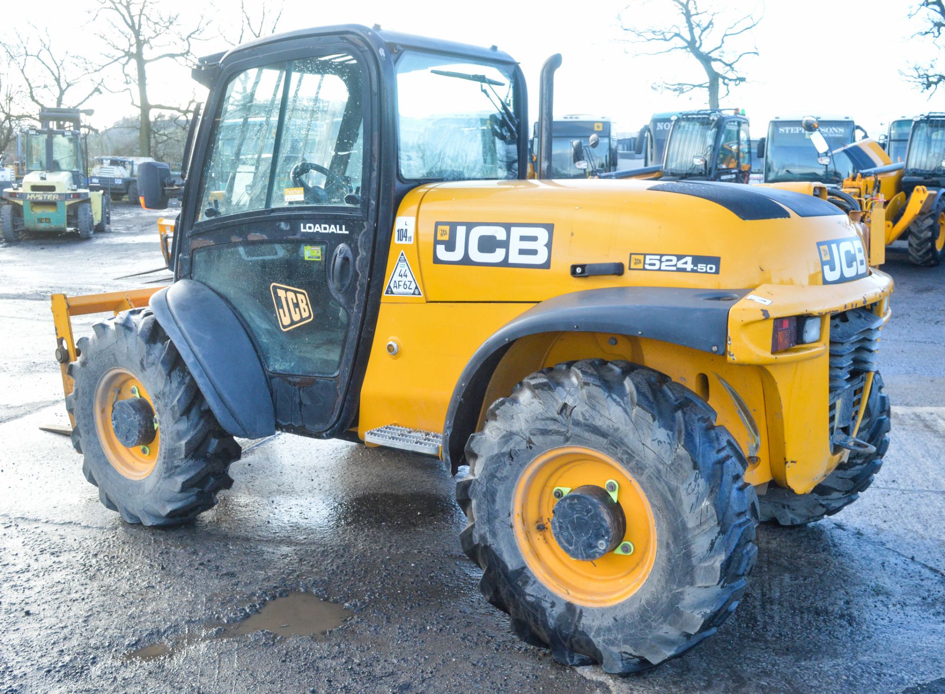 JCB 524-50 5 metre telescopic handler Year: 2012 S/N: 19157 Recorded Hours: 2479 A591937 - Image 4 of 12