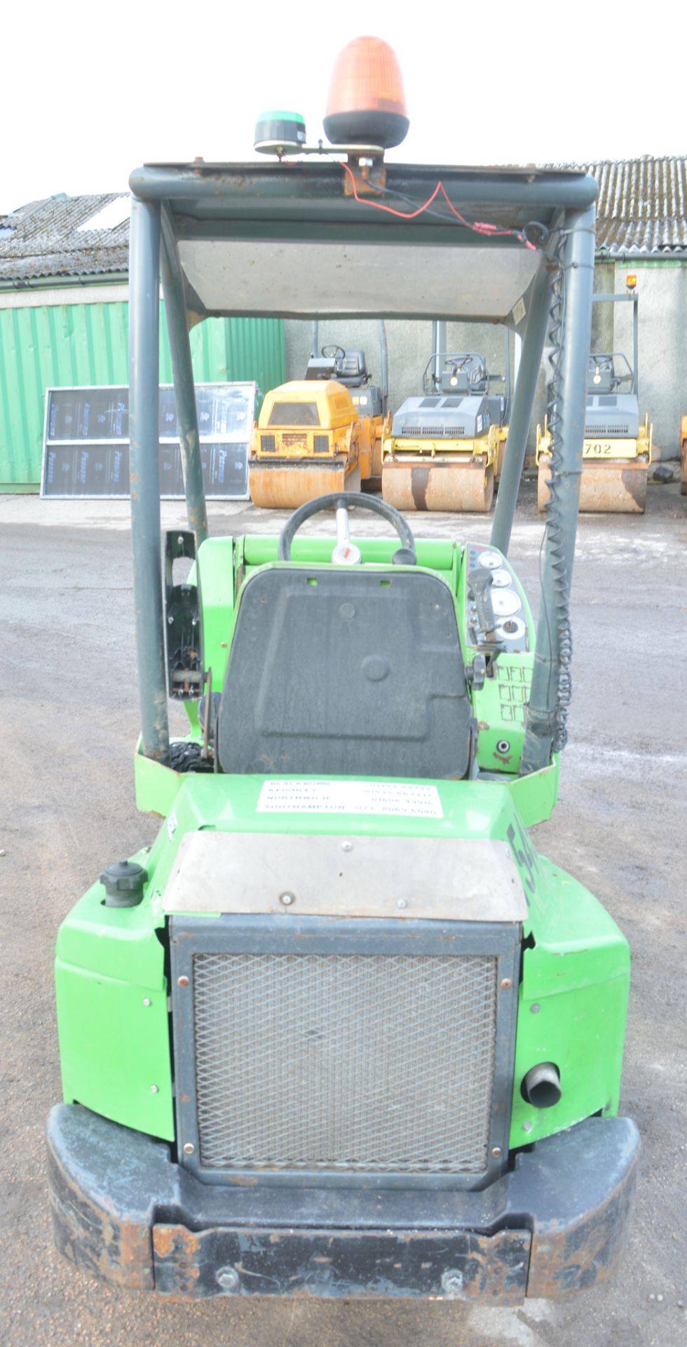 Avant 630 telescopic loader Year:  S/N:  Recorded Hours: 1172 1545 - Image 4 of 6