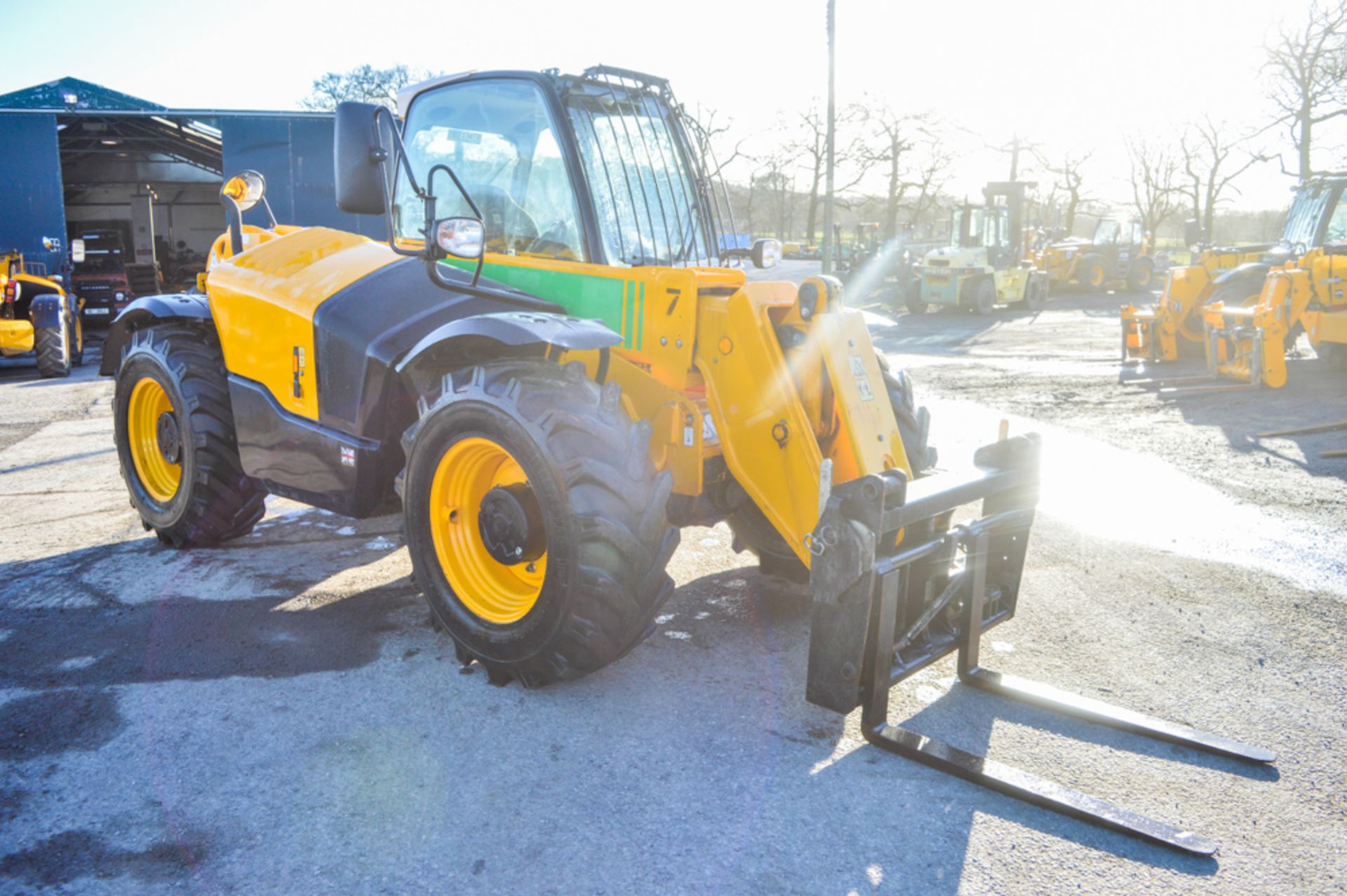 JCB 531-70 T4i 7 metre telescopic handler Year: 2013 S/N: 2177191 Recorded Hours: 1163 c/w turbo - Image 4 of 13