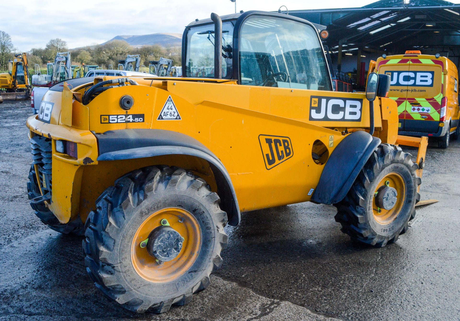 JCB 524-50 5 metre telescopic handler Year: 2012 S/N: 19157 Recorded Hours: 2479 A591937 - Image 3 of 12