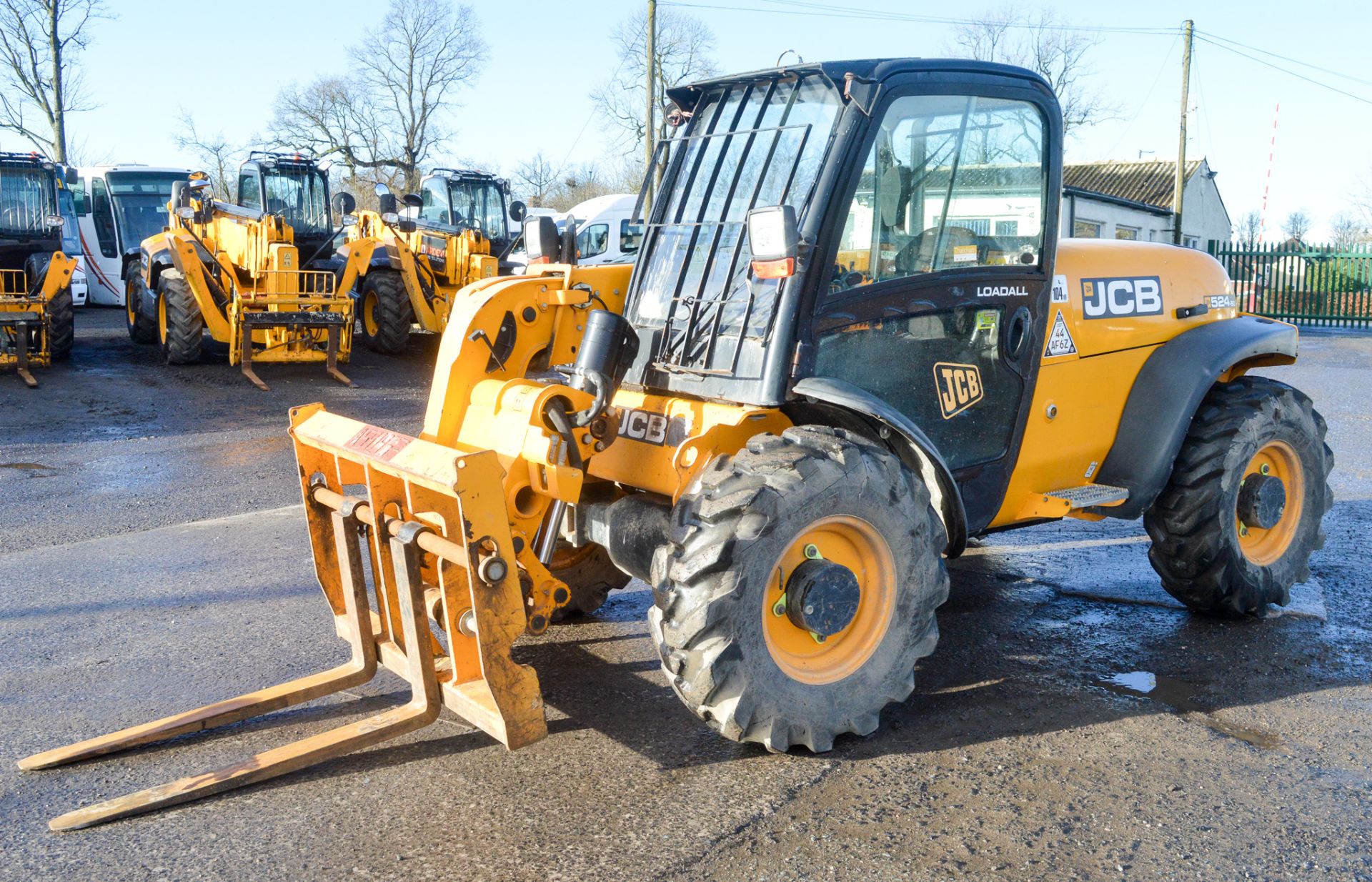 JCB 524-50 5 metre telescopic handler Year: 2012 S/N: 19157 Recorded Hours: 2479 A591937