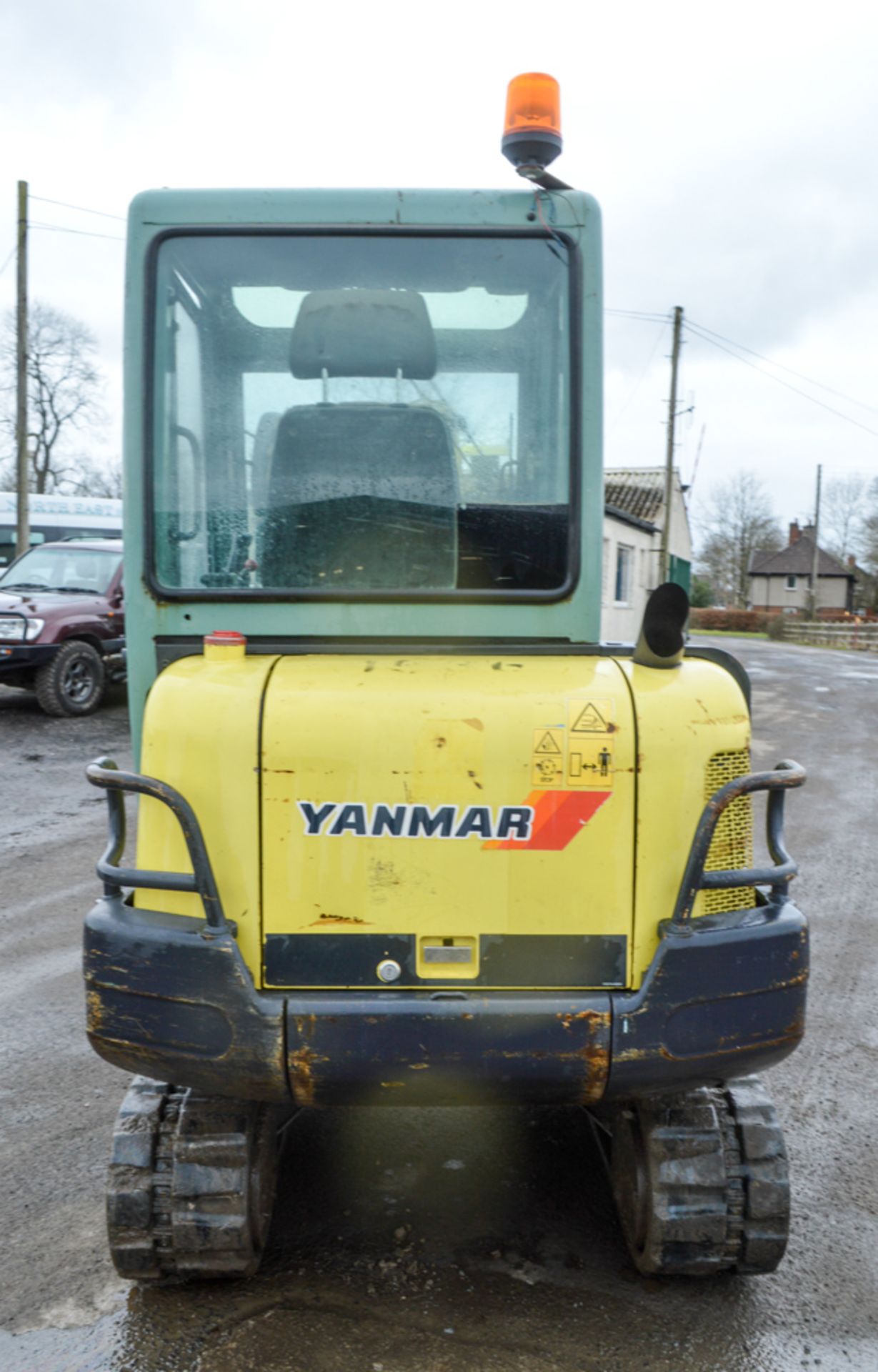 Yanmar B25V 2.5 tonne rubber tracked mini excavator Year: 2007 S/N: E204351 Recorded Hours: 5039 - Image 6 of 11