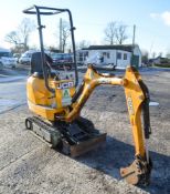 JCB 8008 CTS 0.8 tonne rubber tracked micro excavator Year: 2013 S/N: 77935 Recorded Hours: 971