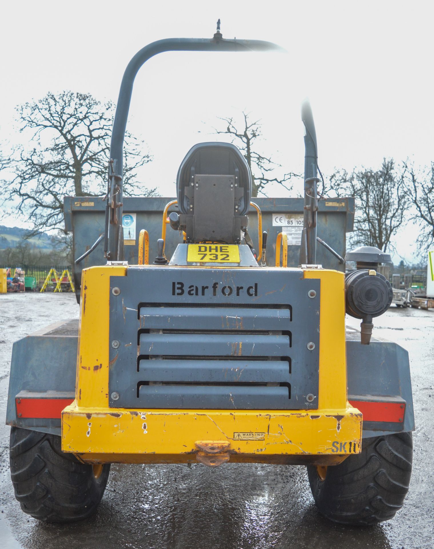 Barford SK10 10 tonne straight skip dumper  Year: 2007 S/N: VA0143 Recorded hours: 2865 - Image 5 of 12