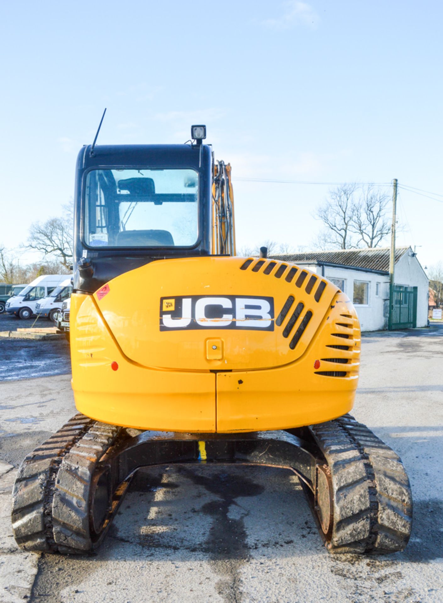 JCB 8085 ZTS Eco 8.5 tonne rubber tracked excavator Year: 2011 S/N: 1072344 Recorded Hours: 92387 ( - Image 6 of 11