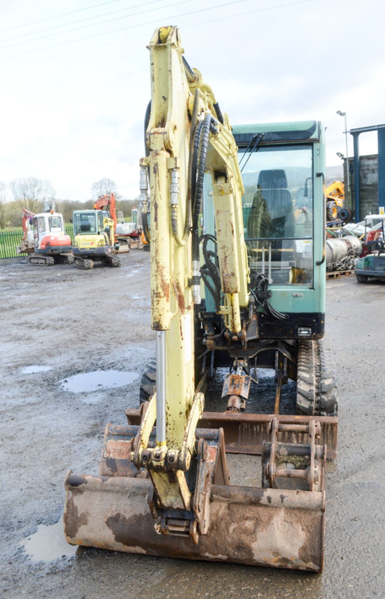 Yanmar B25V 2.5 tonne rubber tracked mini excavator Year: 2006 S/N: 09532 Recorded Hours: 4562 - Image 5 of 11